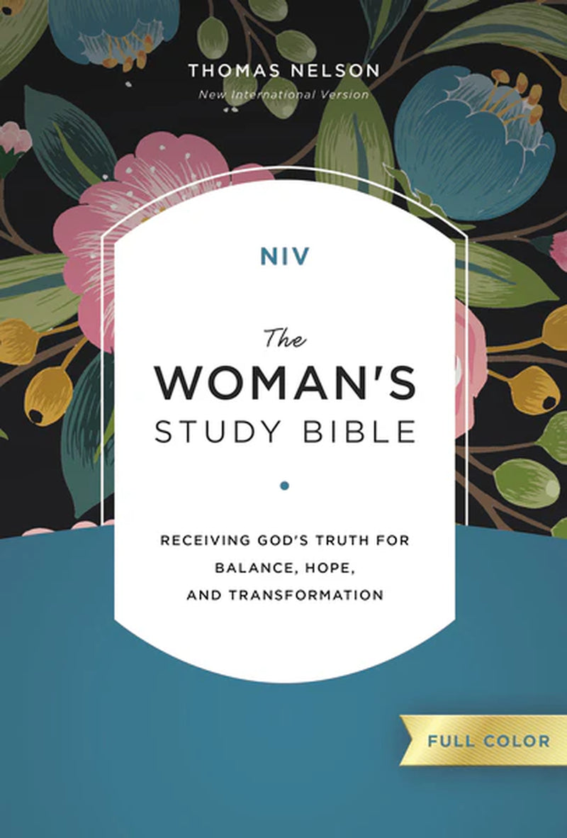 NIV, the Woman'S Study Bible, Full-Color, Red Letter: Receiving God'S Truth for Balance, Hope, and Transformation