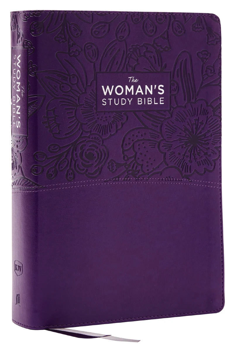 KJV, the Woman'S Study Bible, Red Letter, Full-Color Edition, Comfort Print: Receiving God'S Truth for Balance, Hope, and Transformation