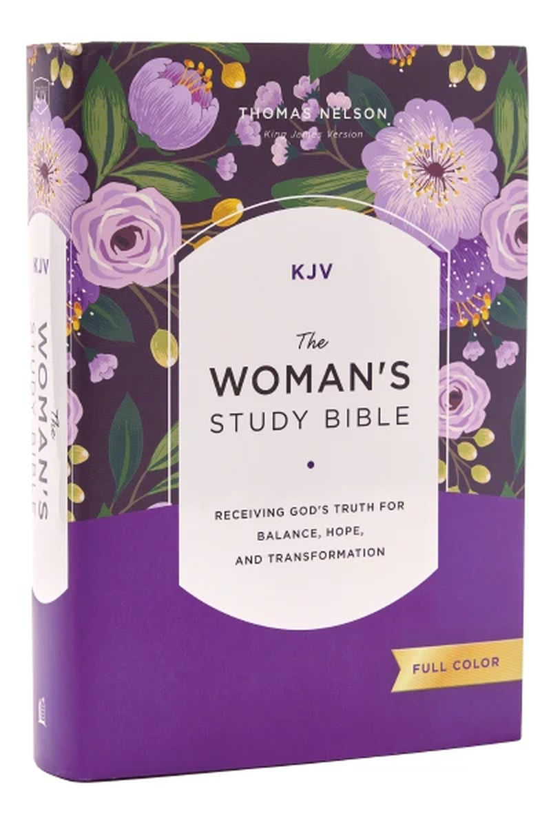 KJV, the Woman'S Study Bible, Red Letter, Full-Color Edition, Comfort Print: Receiving God'S Truth for Balance, Hope, and Transformation