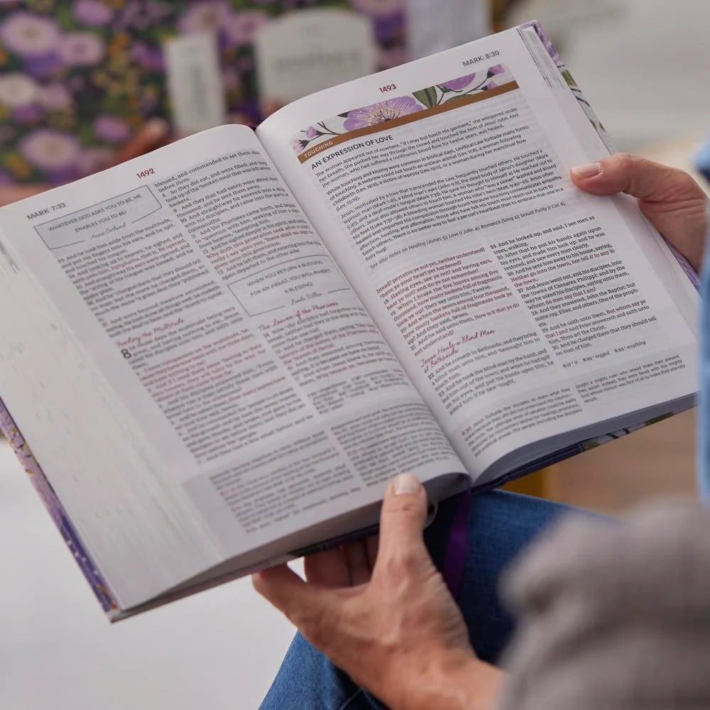 KJV, the Woman'S Study Bible, Red Letter, Full-Color Edition, Comfort Print: Receiving God'S Truth for Balance, Hope, and Transformation