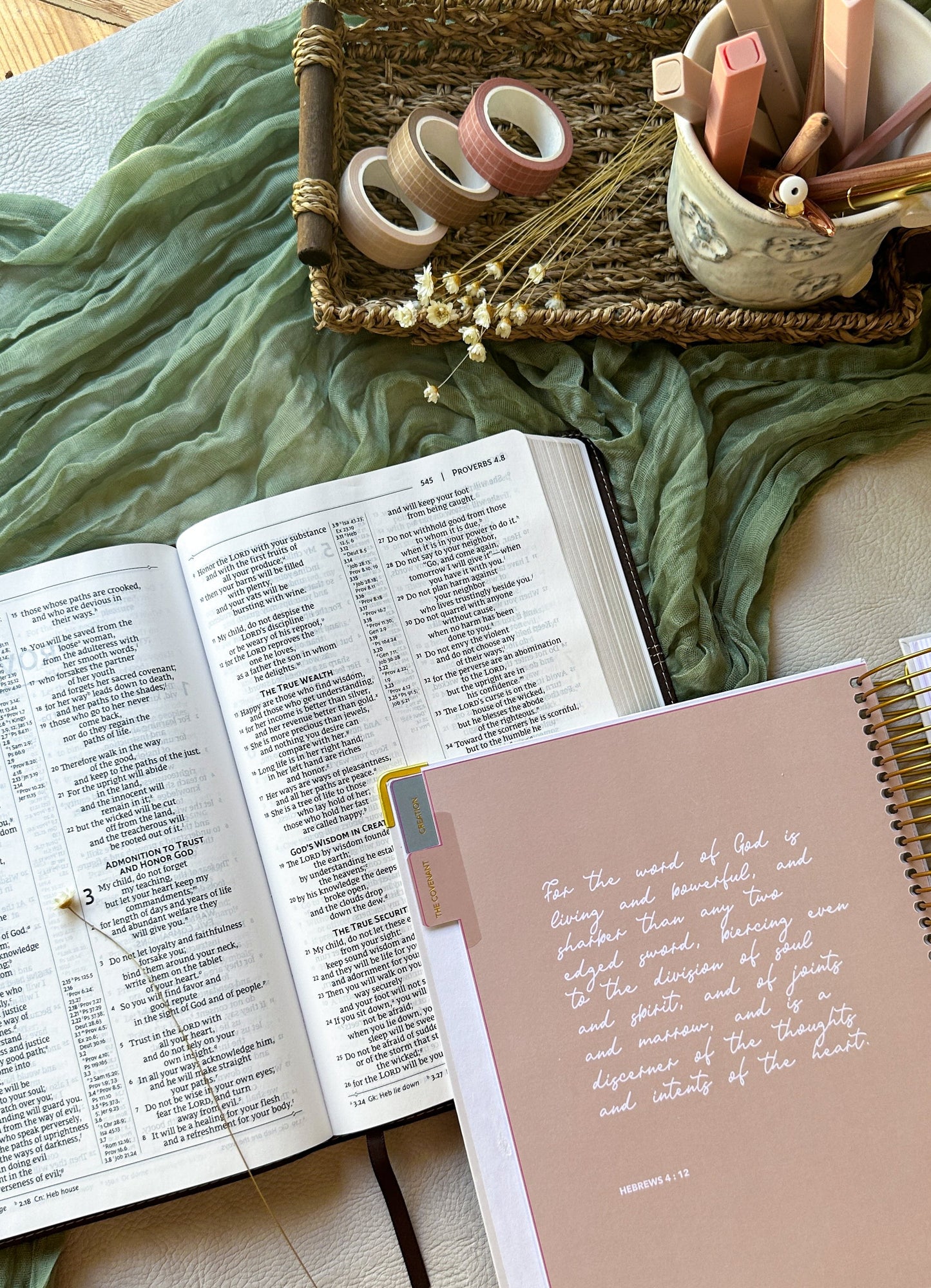 Cover to Cover Bible Journal Preorder