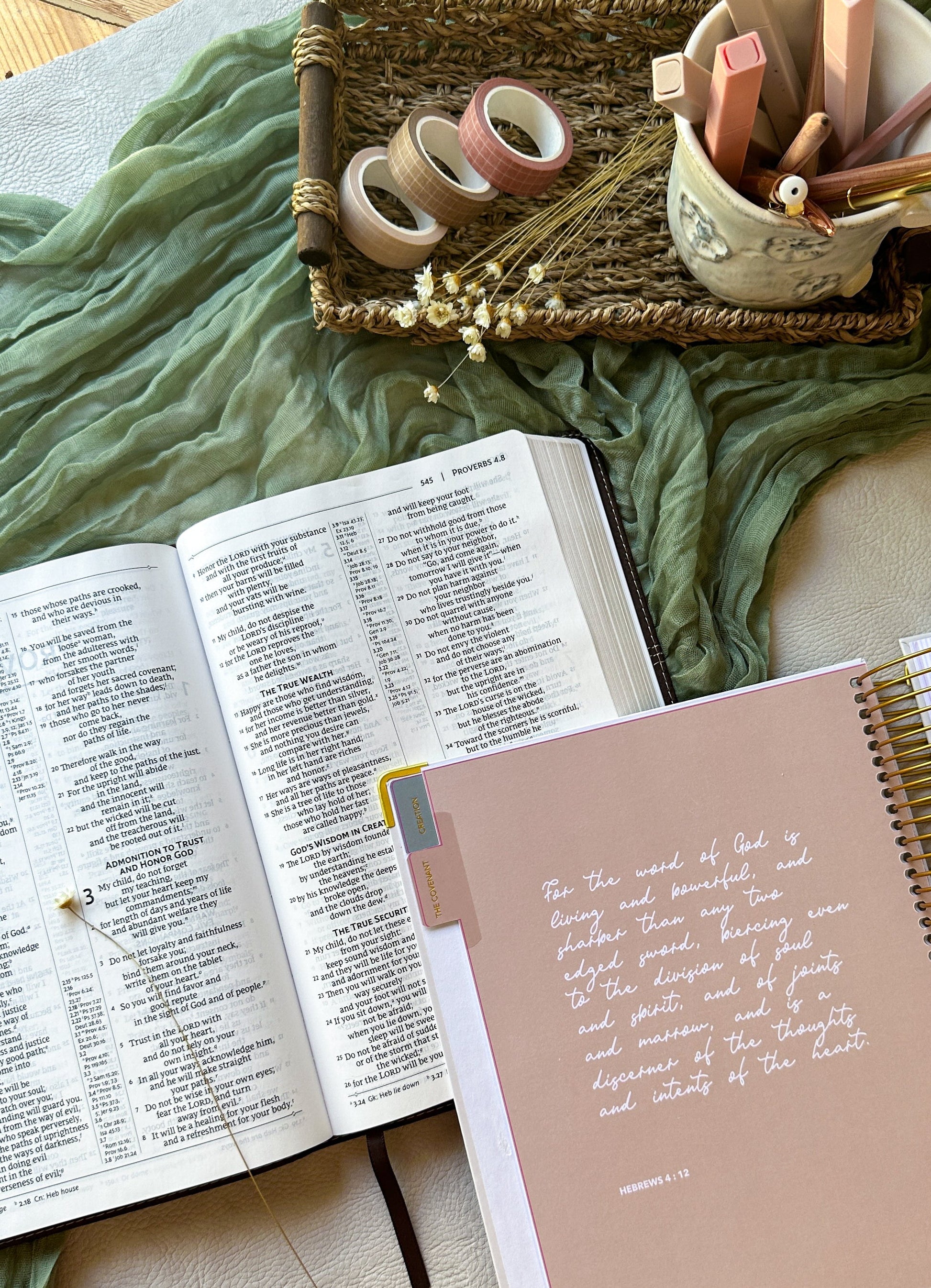 Cover to Cover Bible Journal Preorder