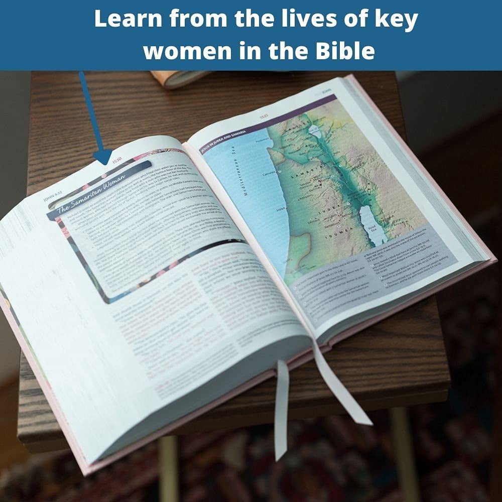 NIV, the Woman'S Study Bible, Full-Color, Red Letter: Receiving God'S Truth for Balance, Hope, and Transformation